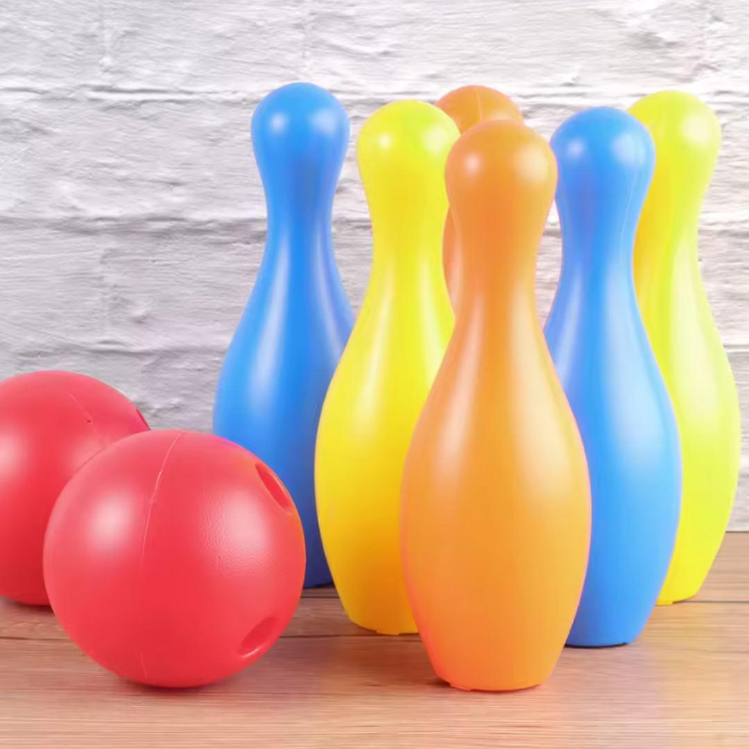 Set De 6 Bolos Juego Bowling Palitroques Para Niños