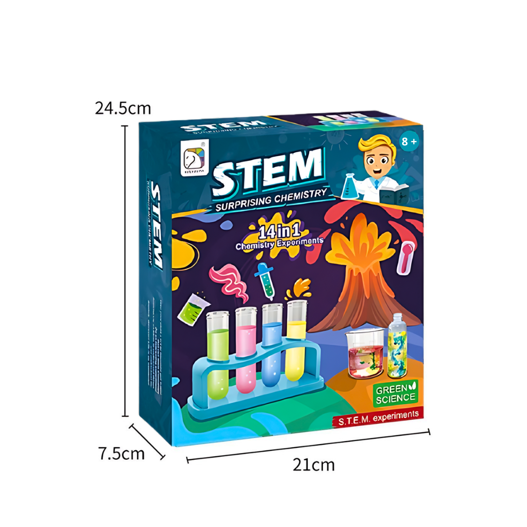 Juguete Experimentos Para Niños Química Ciencias 14 En 1
