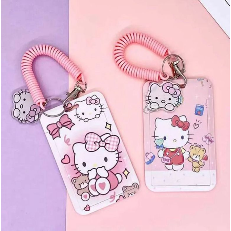 Porta Credencial Hello Kitty Y Sus Amigos