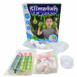 Kit De Hacer Slime Monstruo Lavable Experimento Para Niños