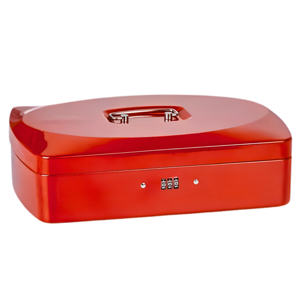 Caja Fuerte Dinero Metálica 25cm X 19cm Combinación Clave