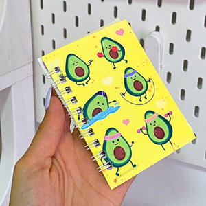 Libretas De Bolsillo Diseño Kawaii Pack De 4