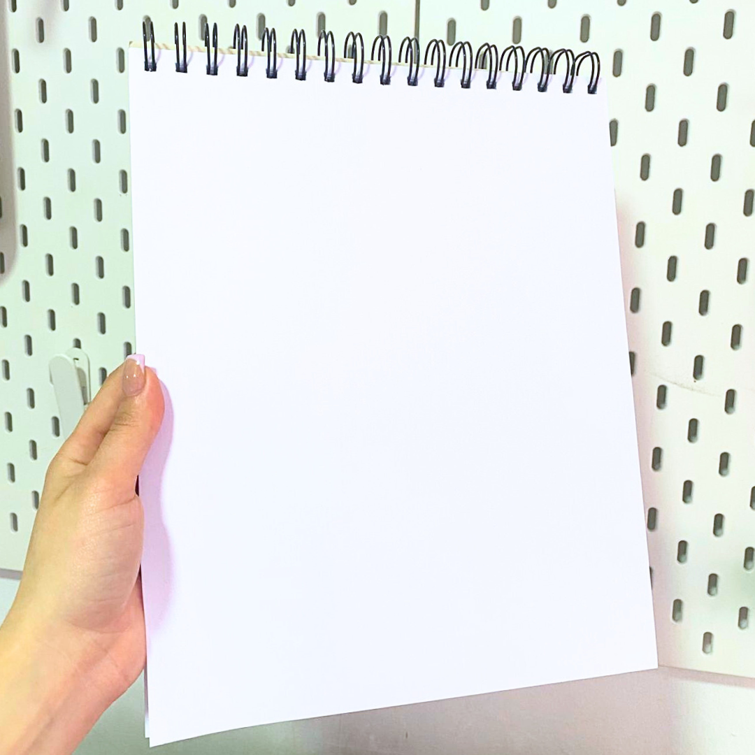 Croquera Tierna Block De Dibujo A4 + 24 Plumones Doble Punta