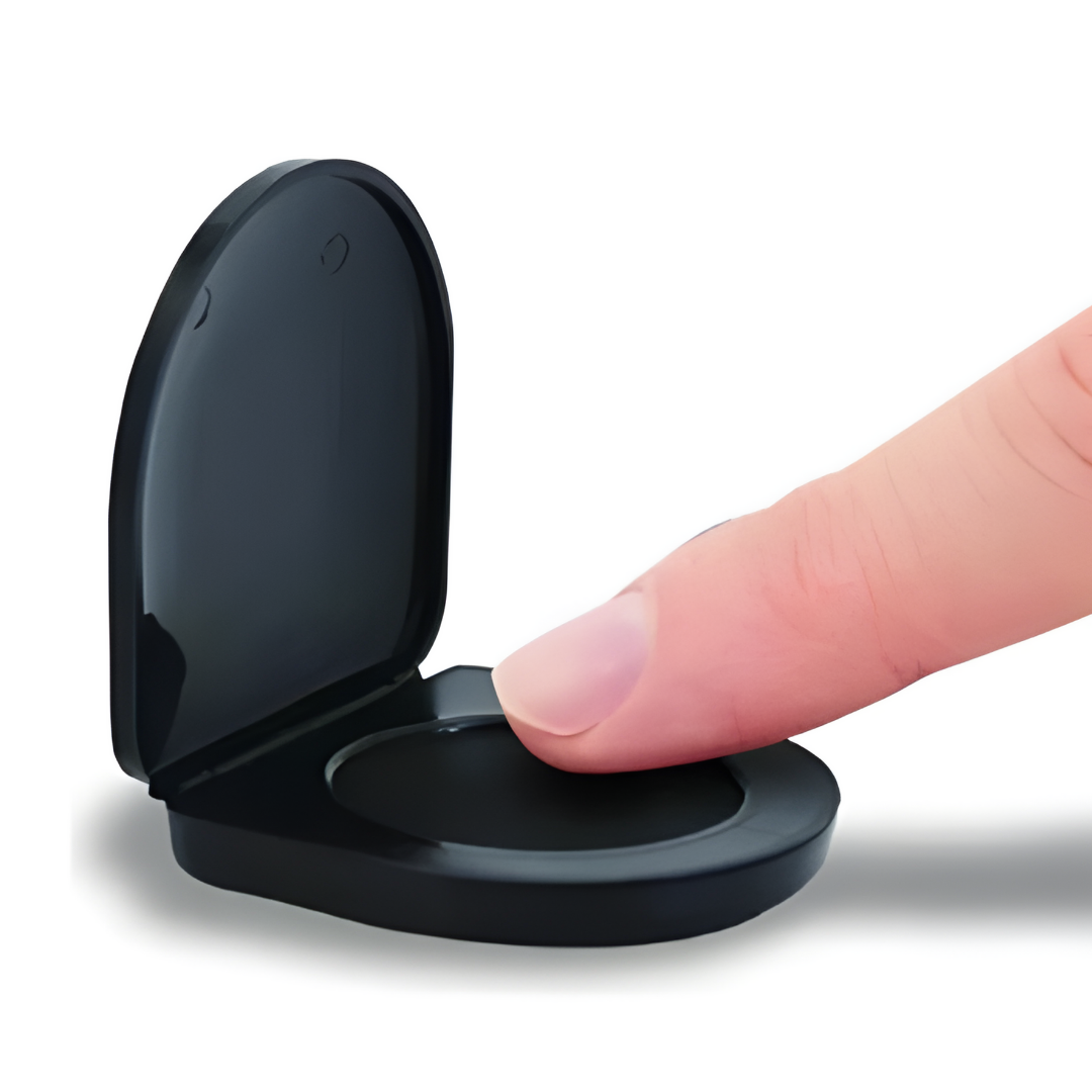 Huellero Dactilar Con Tinta Negra