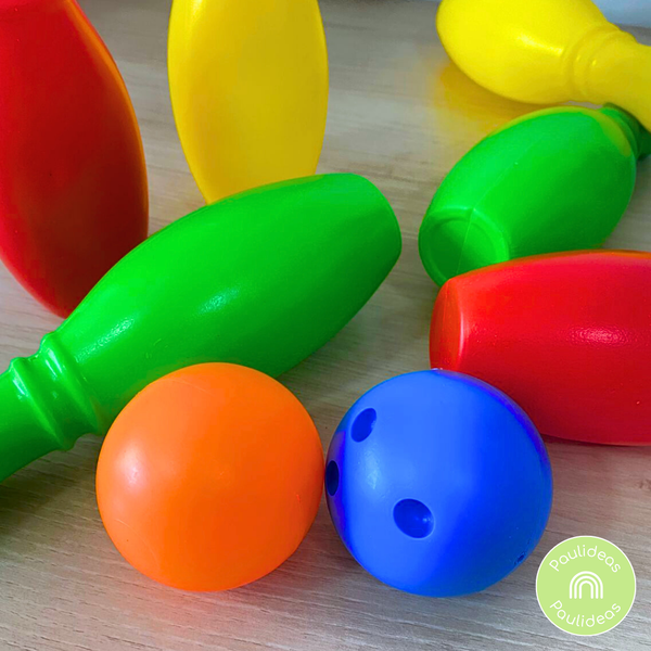 Juego Bowling Mini Bolos Palitroque Para Niños