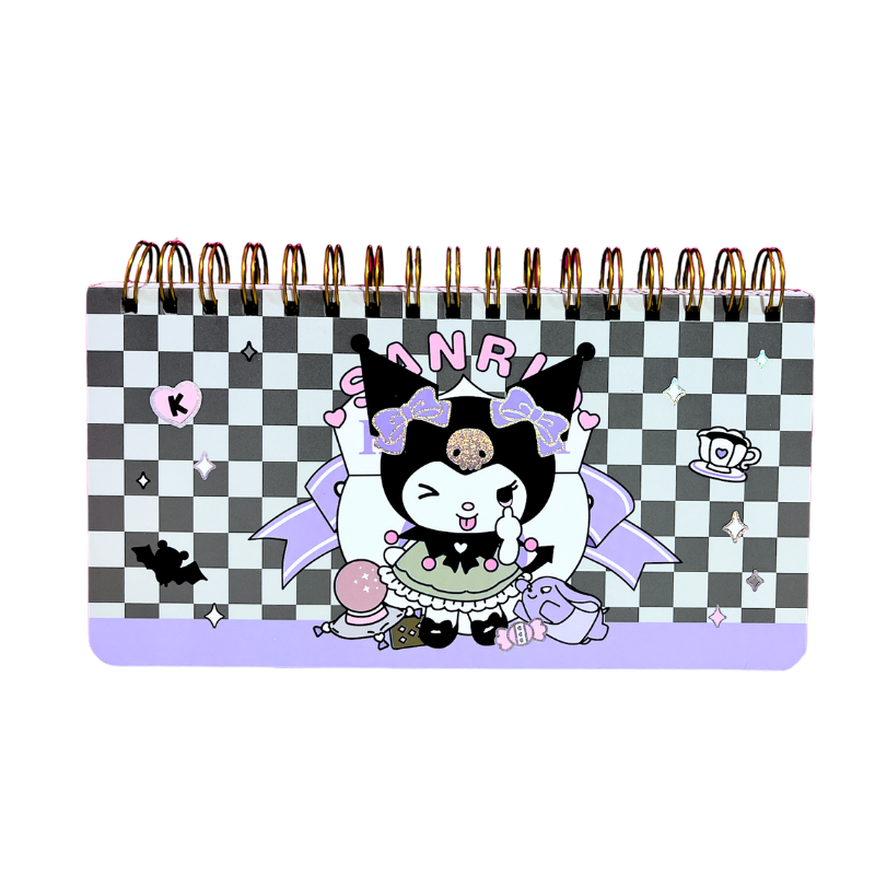 Planner Semanal Libreta Kuromi My Melody Cinnamon Roll