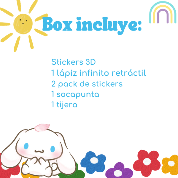 Box Regalo Papelería Kawaii  Cinnamon