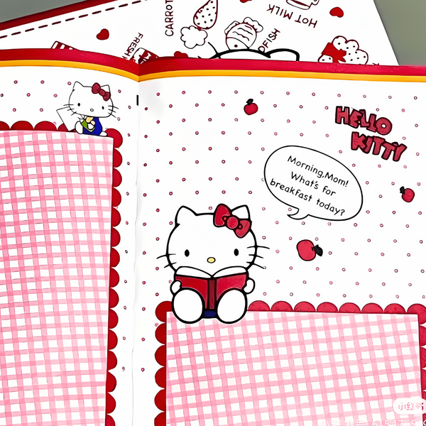 Libreta Tipo Agenda Hello Kitty Con Lápiz Kawaii