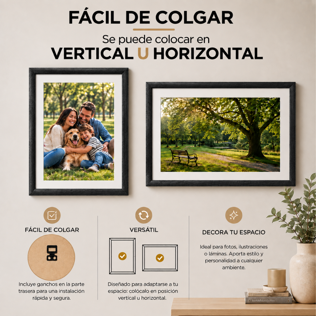 Marco Para Foto Poster 50x60 Cm Cuadro Decorativo