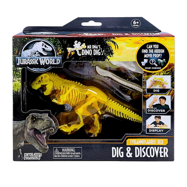 Juego De Excavación Arqueología Fósil Dinosaurio Para Niños