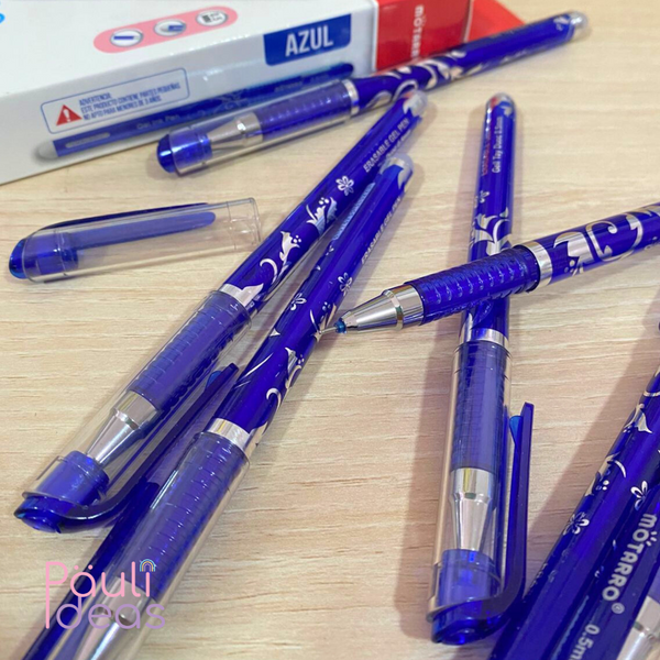 Caja 12 Lápices Tinta Gel 100% Borrable Cuaderno Inteligente