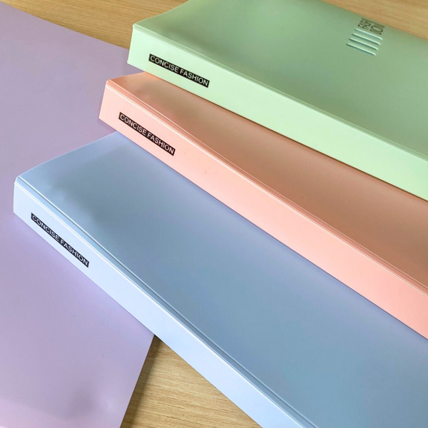 Libreta Anillada B5 Refill Carpeta Colores Pasteles