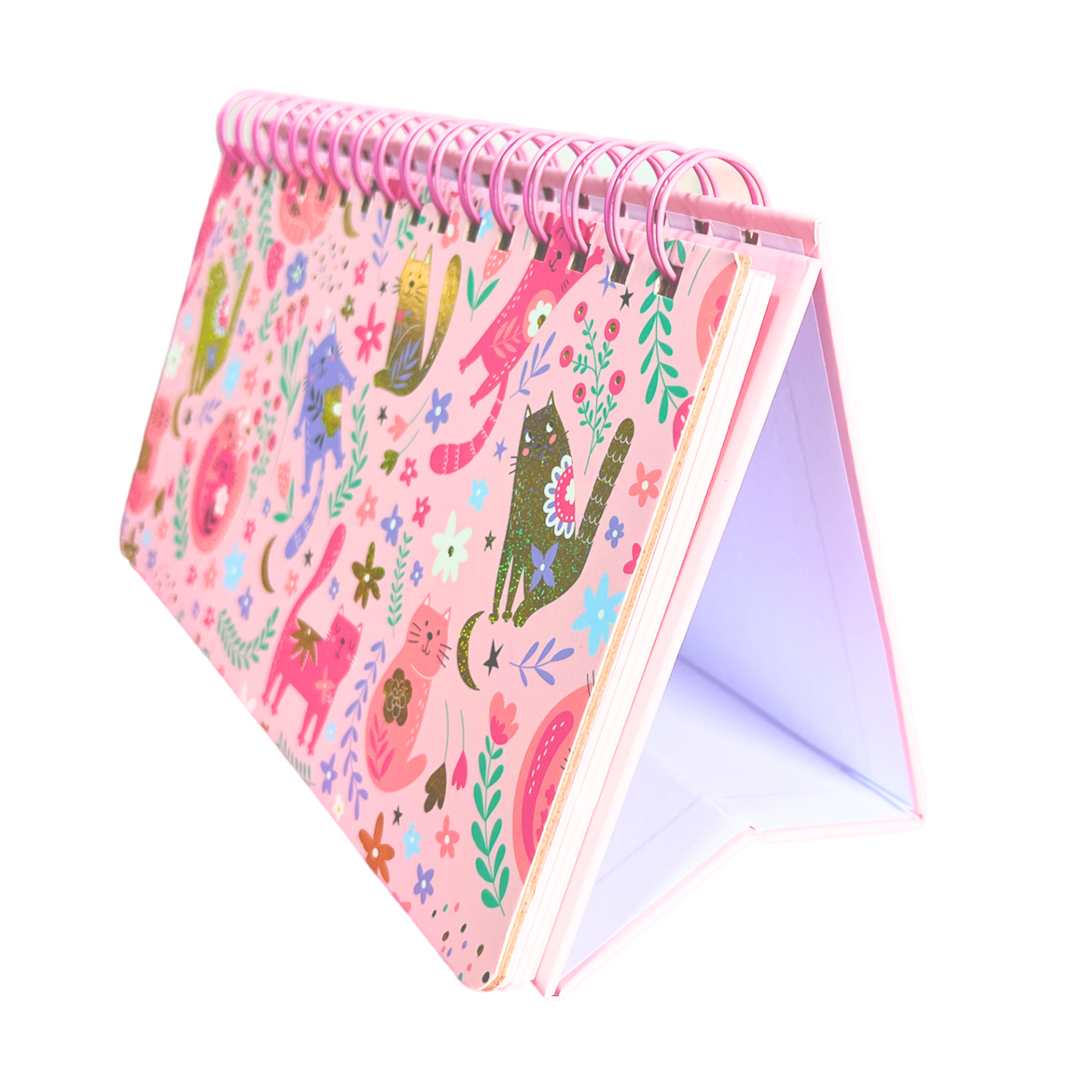 Planners Semanal Plegable Gatitos Kawaii