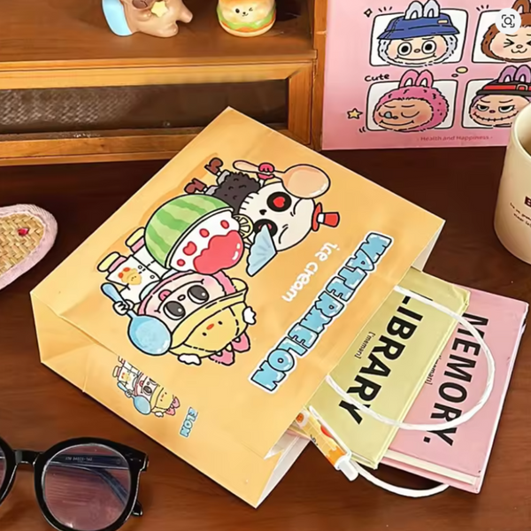 Pack 4 Bolsas De Regalo Bubu Estilo Kawaii