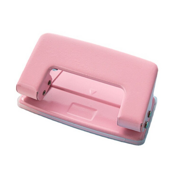 Perforadora De Papel Mediana Kawaii Colores Pasteles
