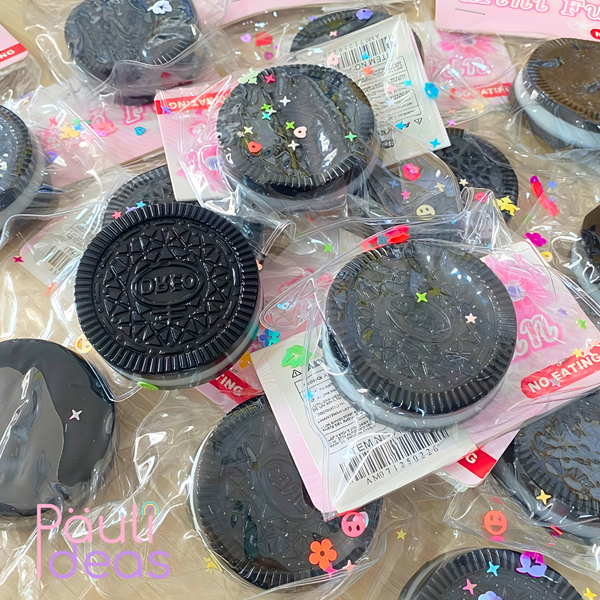Juguetes Squishys Oreo Kawaii Antiestrés Pegajoso Set De 2