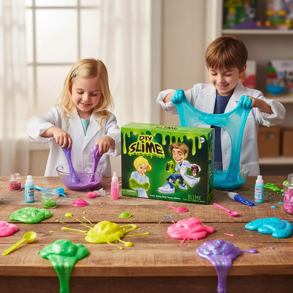 Kit Científico De Slime Experimento Completo No Tóxico
