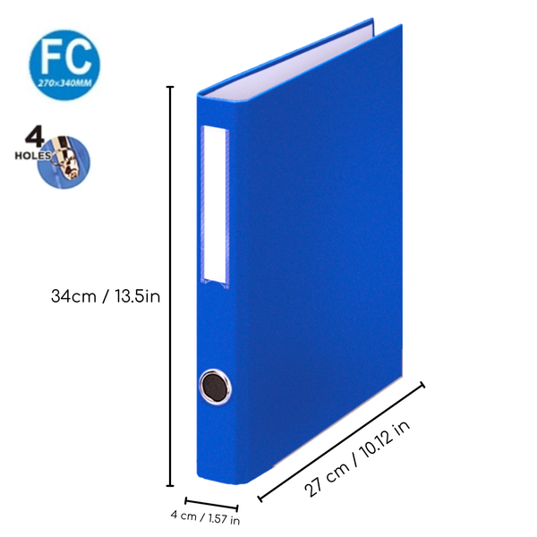 Archivador Tamaño Oficio Con 4 Anillos Carpeta Organizadora