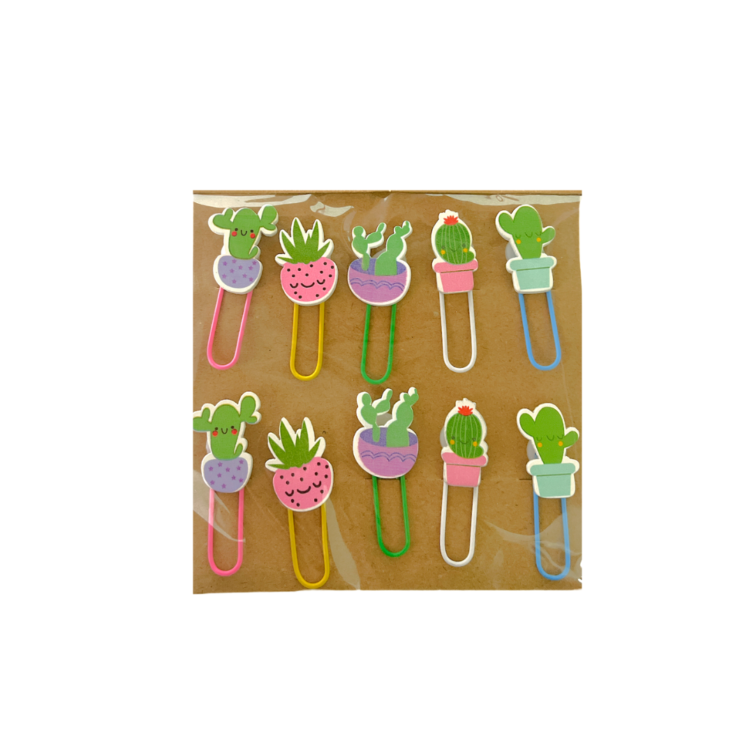 Clips Diseños  Kawaii Palta / Cactus / Garrita