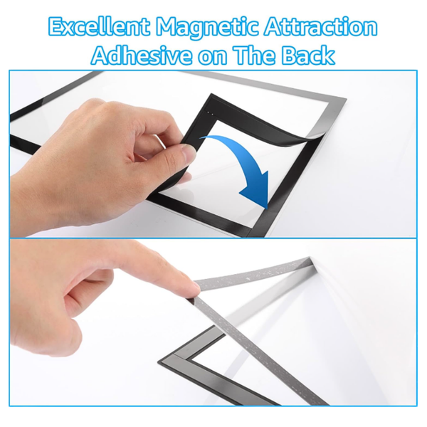 Marco Magnético Plástico A4 Funda Protección De Documentos