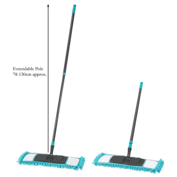 Trapero Microfibra Mango Extensible + 1 Repuesto