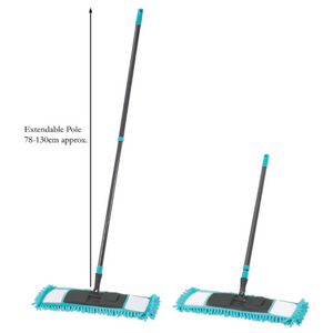 Trapero Microfibra Mango Extensible + 1 Repuesto