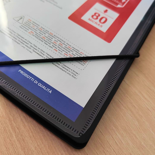 Carpeta Archivadora Anillada A4 Con 30 Fundas Transparentes