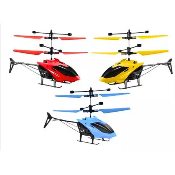 Helicóptero Volador Infantil Con Sensor Y Batería Recargable
