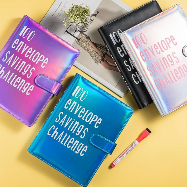 Carpeta Ahorro Dinero Organizadora 100 Sobres