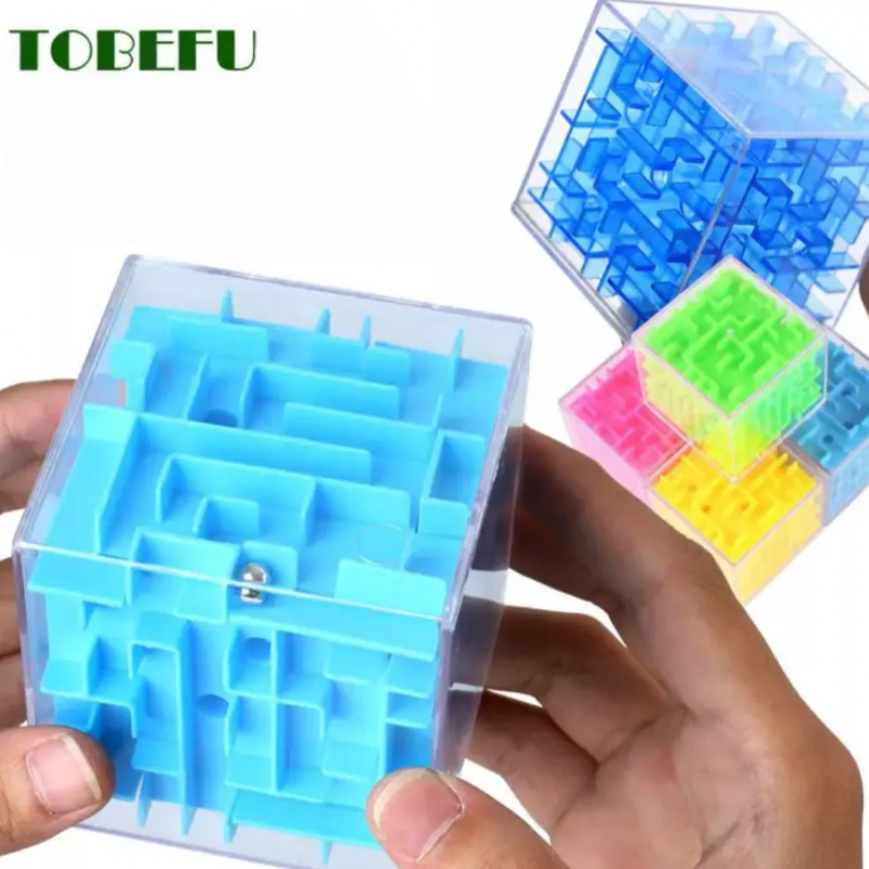 Cubo Laberinto Magic 3D Antiestres