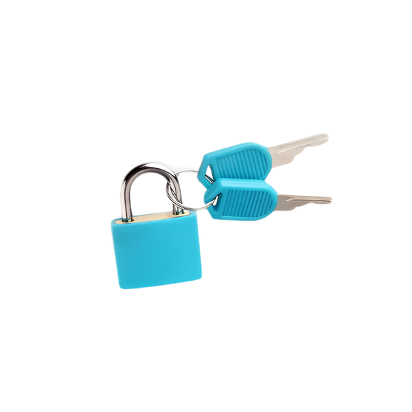 Mini Candado Para Mochila Y Equipaje Con 2 Llaves