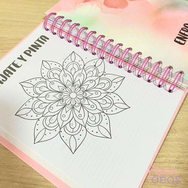 Agenda 2026 Planner Con Separadores Tamaño A5 21cm X 14,5cm