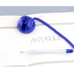 Pack De 4 Bolígrafos Con Base Adhesiva Para Escritorio