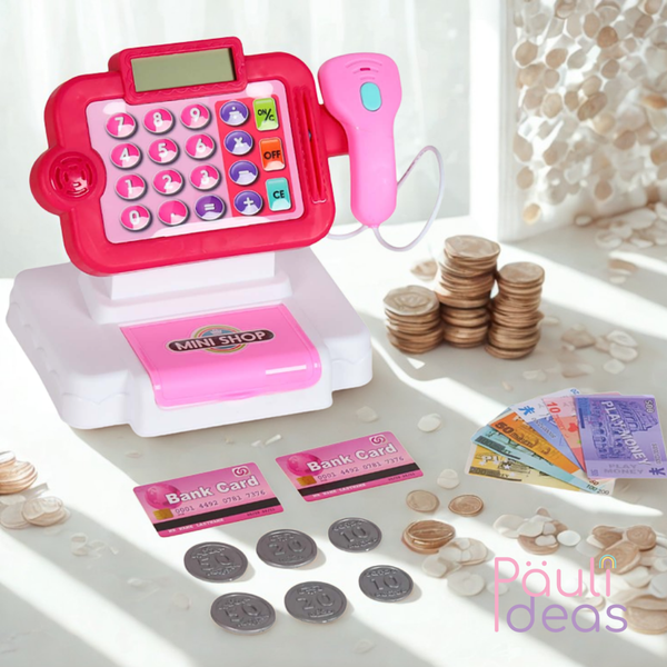 Juguete Caja Registradora Para Niñas Con Accesorios