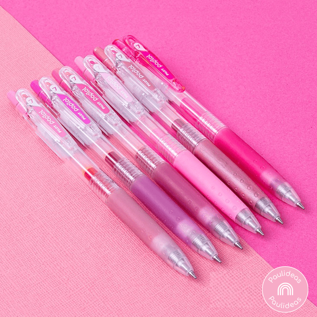 Lápices Tinta Gel 0.7mm Pilot Pop'lol Lover Set De 6