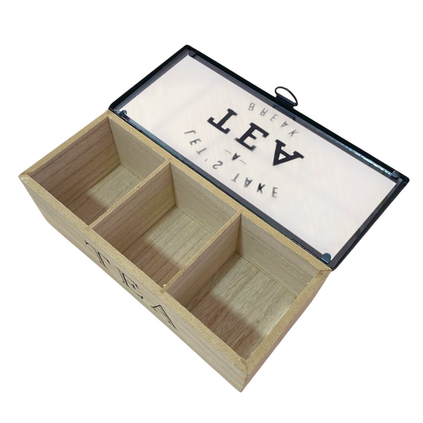 Organizador De Madera Para Bolsas De Té