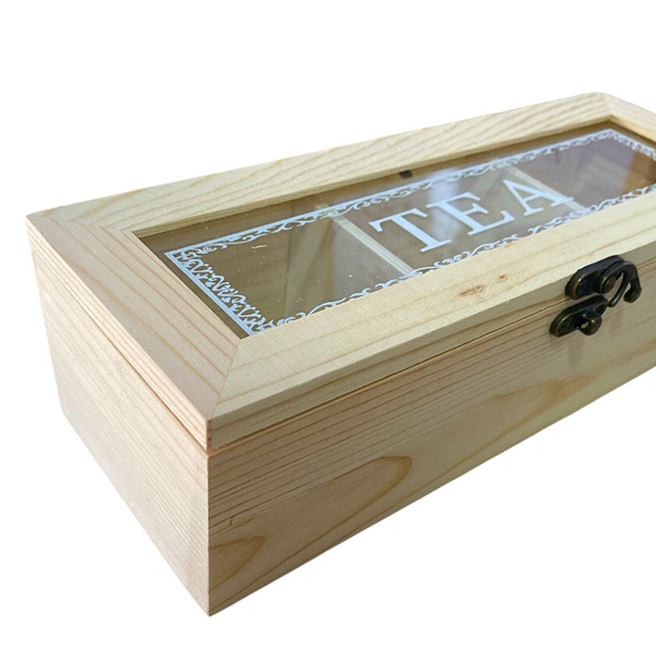 Organizador De Madera Para Bolsas De Té