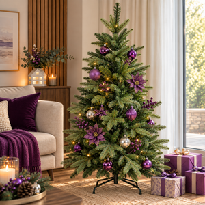 Árbol De Navidad 150cm Ramas Realistas Efecto Natural