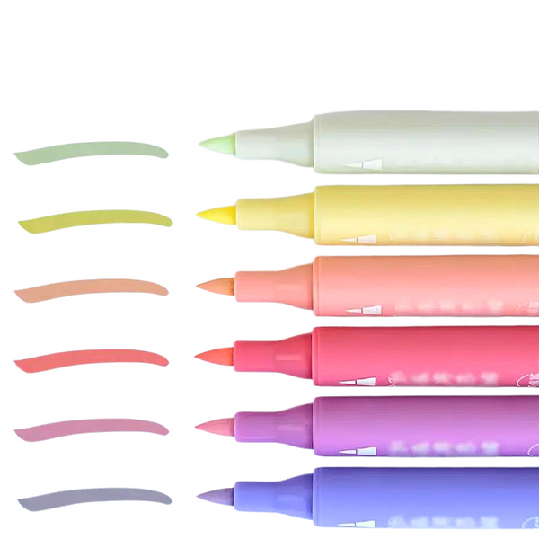 Plumones Acrílicos Chosch Punta Pincel Para Toda Superficie