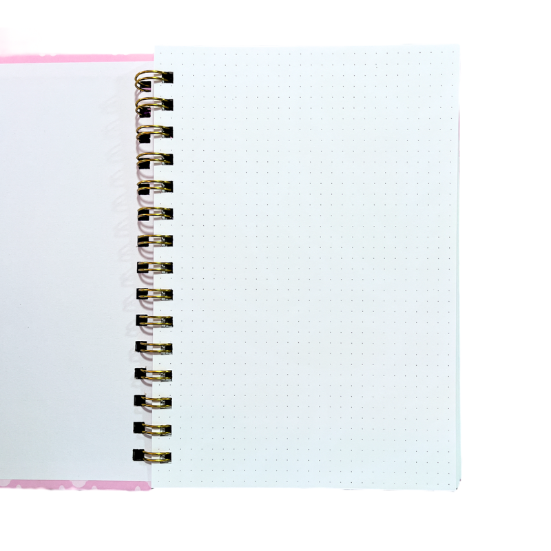 Libreta De Puntos Lettering Bullet Journal Diseños Kawaii