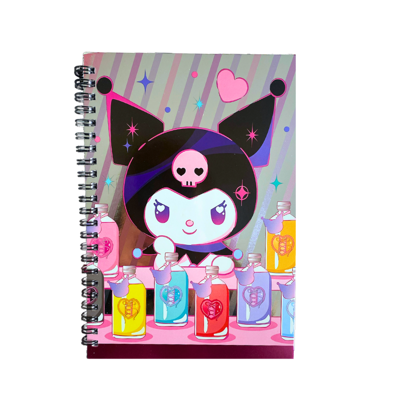 Libreta Anillada Kuromi Kawaii