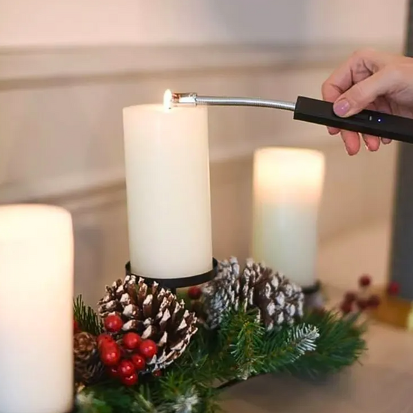 Encendedor Recargable Usb Para Velas, Cocina, Camping