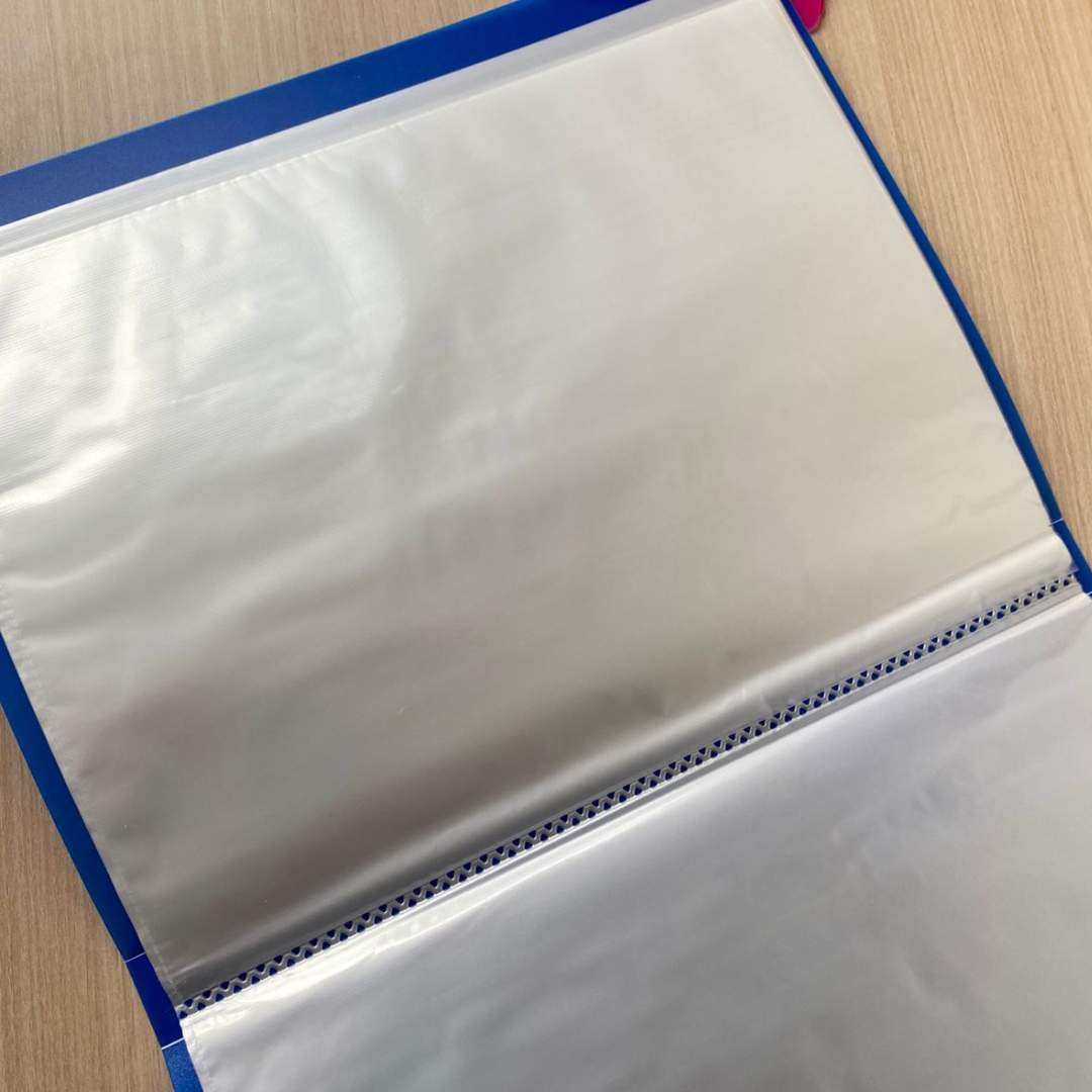Carpeta Archivadora 40 Fundas Transparente Tamaño A4