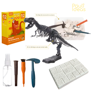 Juego De Arqueología Esqueleto Dinosaurio Fosil Para Niños