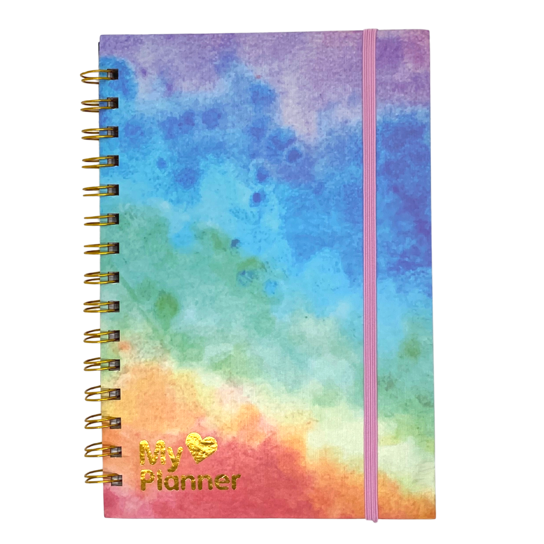 Cuaderno Anillado Planificador Semanal A5 Multicolor