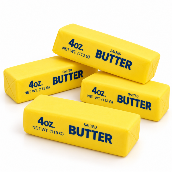 Juguete Squishy Antiestrés Mantequilla Butter Set 4 Unidades