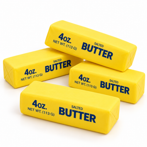 Juguete Squishy Antiestrés Mantequilla Butter Set 4 Unidades