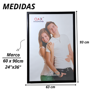 Marco Para Foto 60x90x3 Cm Cuadro Portarretrato