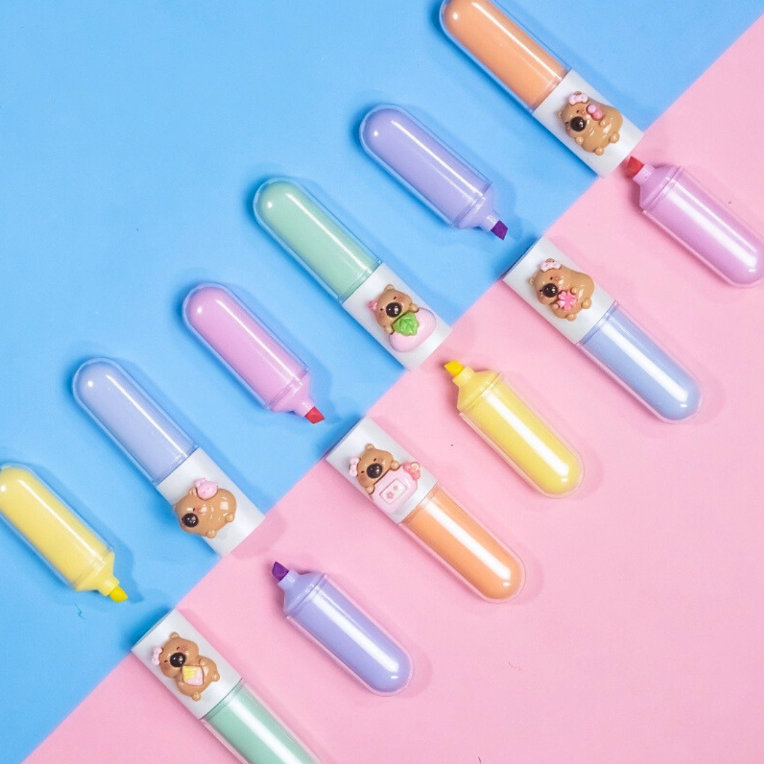 Papelería Capibara Kawaii Box De Regalo Capybara Tamaño Xl