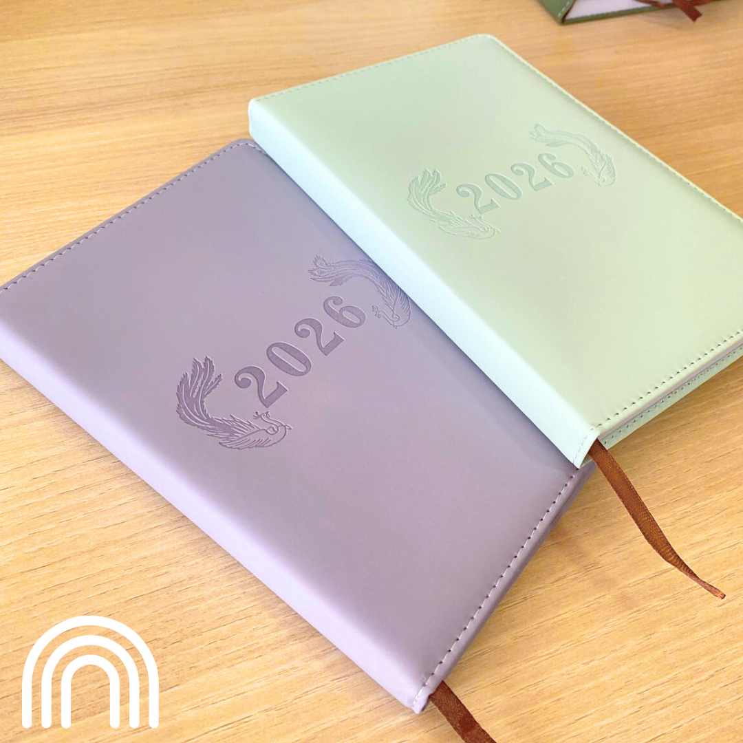 Agenda A5 Colores Pastel Diseño Kawaii 2026